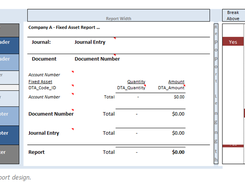 Sample report design