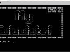 Title Screen in a windows shell.