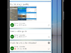 Project management in mobile devices 