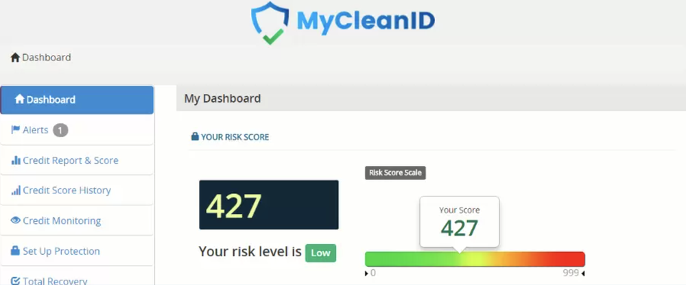 MyCleanID Screenshot 1