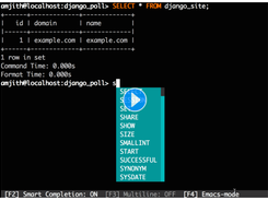mycli Screenshot 1