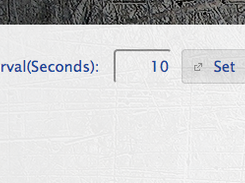 Set a custom refresh interval to get the data at your pace!