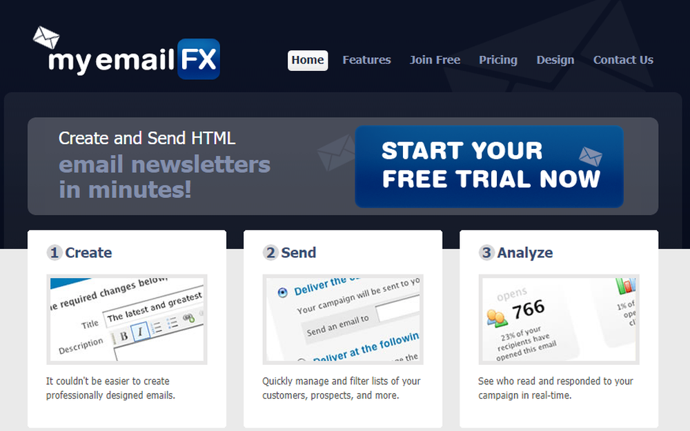 myemailFX Screenshot 1