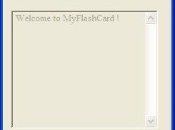 MyFlashCard PocketPC1