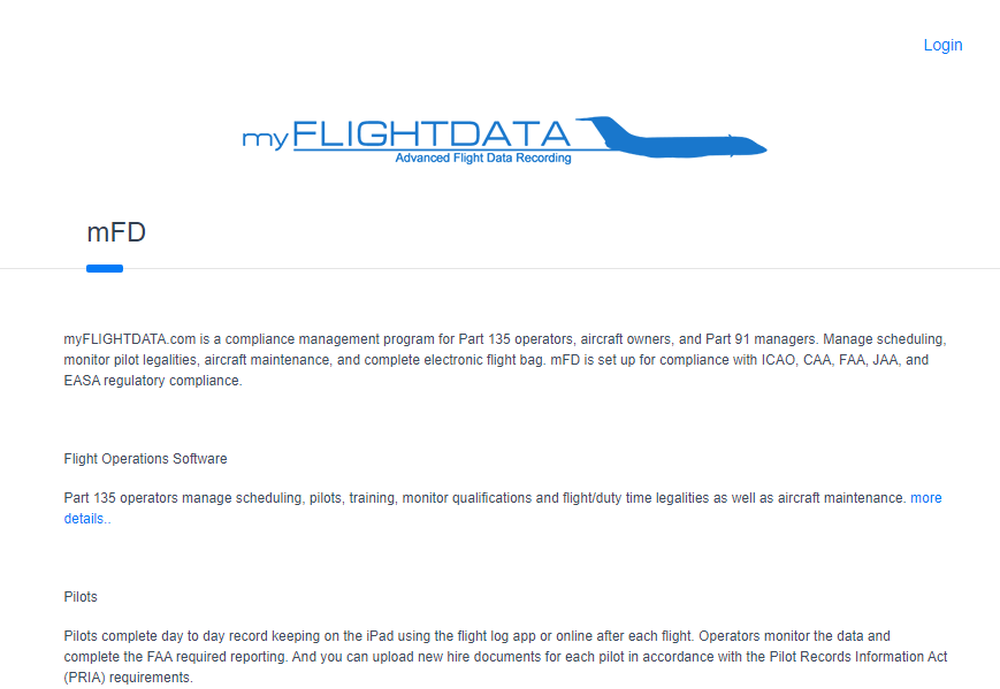 myFLIGHTDATA Screenshot 1