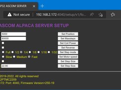 ASCOM ALPACA SERVER v300