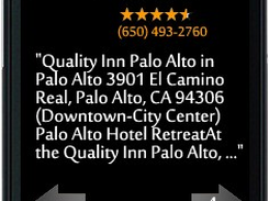 The information and the comments of the place