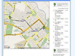 Customers Address Plus Google Maps view with Directions