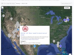 Map of all soil samples