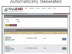 MyLeadDashboard Screenshot 2