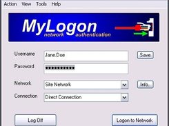 Network-logon window