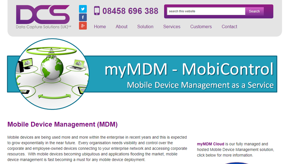 myMDM Screenshot 1