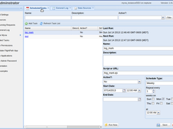 Myna Administrator - Scheduled Tasks
