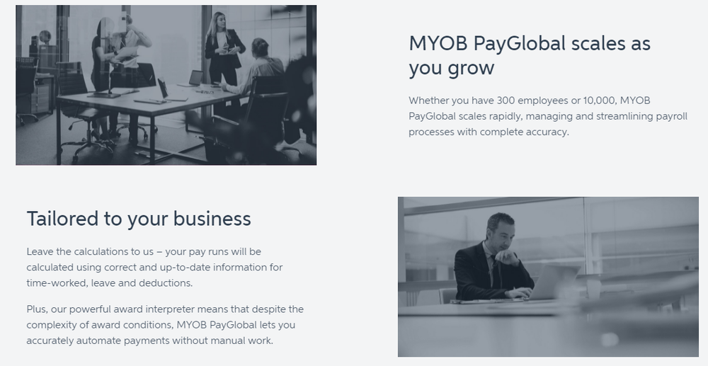 MYOB PayGlobal Screenshot 1