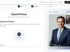 MyPhotoAI Onboarding Step 2