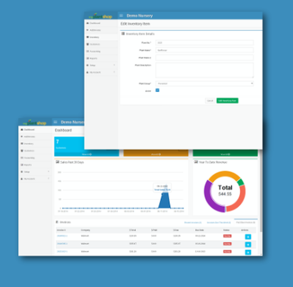 MyPlantShop Screenshot 1