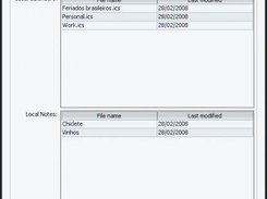 Summary window