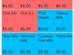 Menu Page