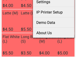 POS Menu
