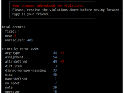 mypy-baseline Screenshot 1