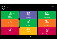Users have clear view of their print costs directly on the MyQ UI.
