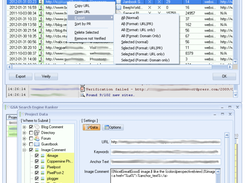 Myrasoft Search Engine Ranker Screenshot 1