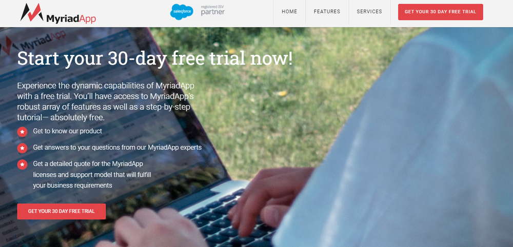 MyriadApp Screenshot 1