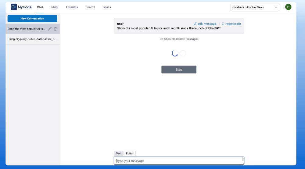 Myriade Screenshot 1