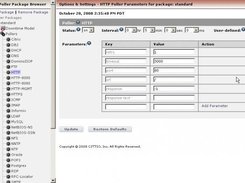 Define polling parameters in RoofTop