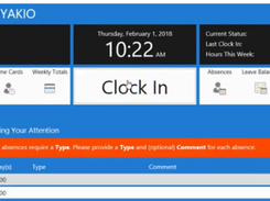 MySchoolTimeClock Screenshot 1