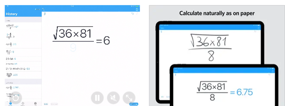 MyScript Calculator Screenshot 1