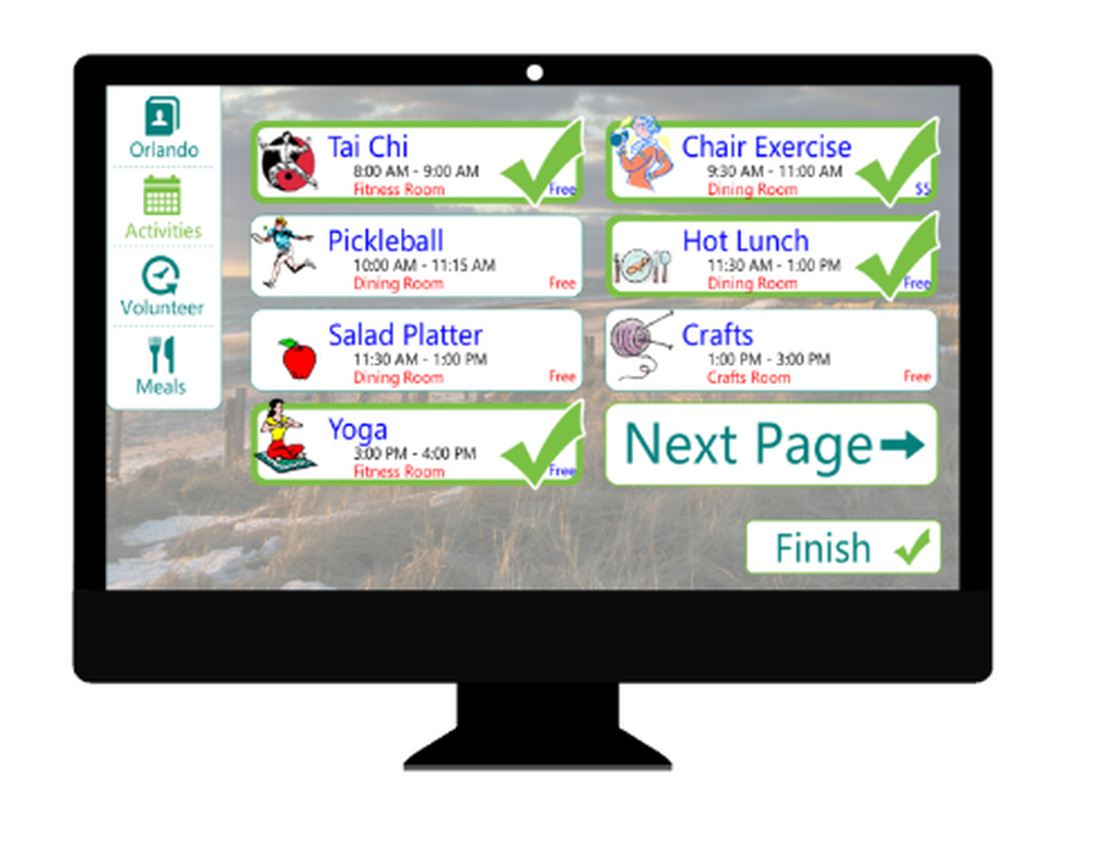 MySeniorCenter Screenshot 1