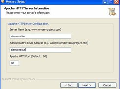 config HTTP server