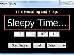 2 Sleep mode - Countdown ended, putting pc to sleep