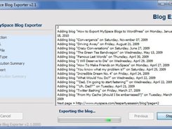 Blog Export