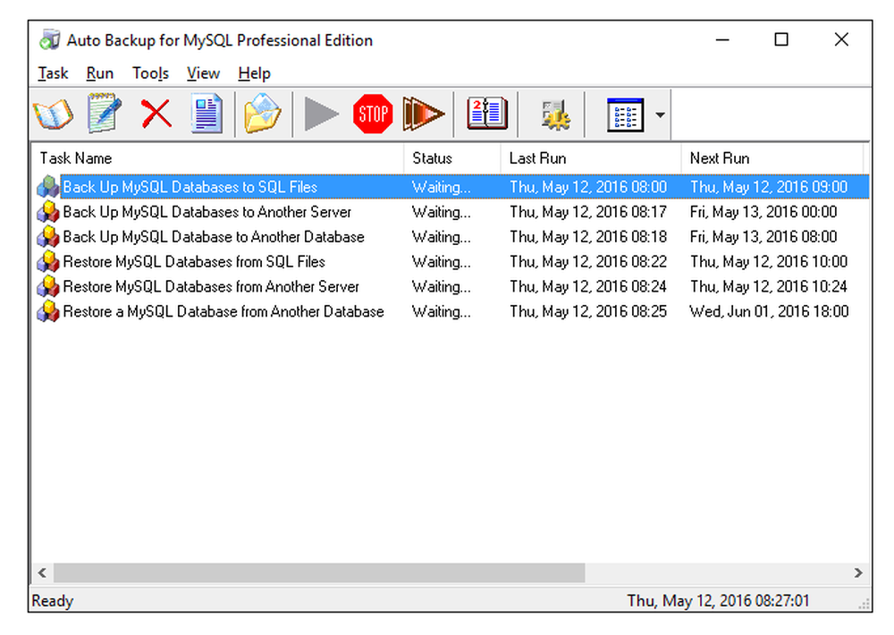 Восстановить mysql