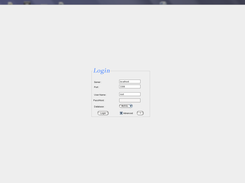 Login Screen