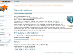 MySQLDumper Screenshot 1
