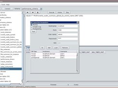 MySQL, Oracle, Postgre DB query browser Screenshot 1