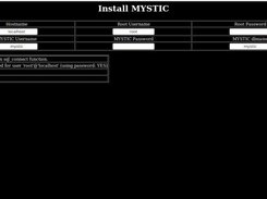 Installation Homepage