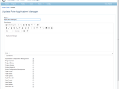 Roles Config