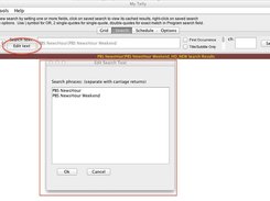 Ver 1.4 - Use dialog to edit search text