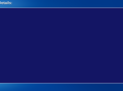 Program Details with no webkit