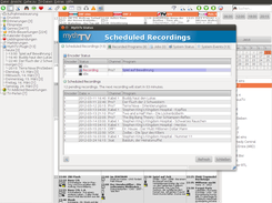 Status dialog - pending recordings