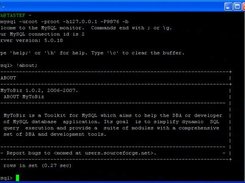 MySQL-client connected to MyToBiz Proxies