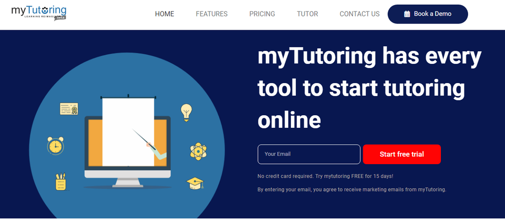 myTutoring Screenshot 1