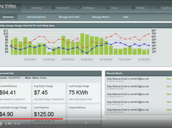 MyUsage Customer Portal Screenshot 1