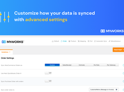 Customize how data is synced