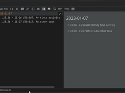 After pasting into an asciidoc document