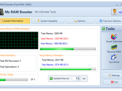 Mz RAM Booster Screenshot 1